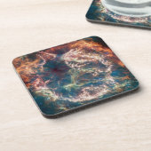 Supernovaresten Cassiopeia A. Bier Onderzetter (Linkerzijde)