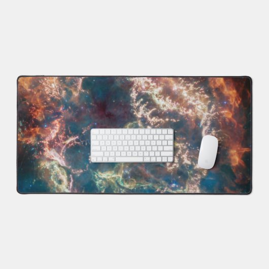 Supernovaresten Cassiopeia A. Bureaumat (Keyboard & Muis)