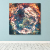 Supernovaresten Cassiopeia A. Canvas Afdruk (Insitu (Houten vloer))