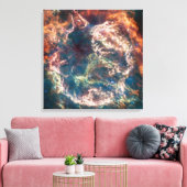 Supernovaresten Cassiopeia A. Canvas Afdruk (Insitu (Woonkamer))