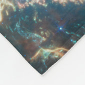 Supernovaresten Cassiopeia A. Fleece Deken (Hoek)
