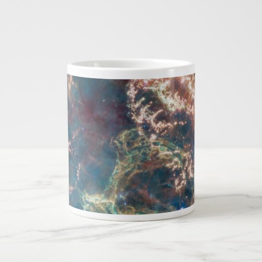 Supernovaresten Cassiopeia A. Grote Koffiekop (Voorkant)