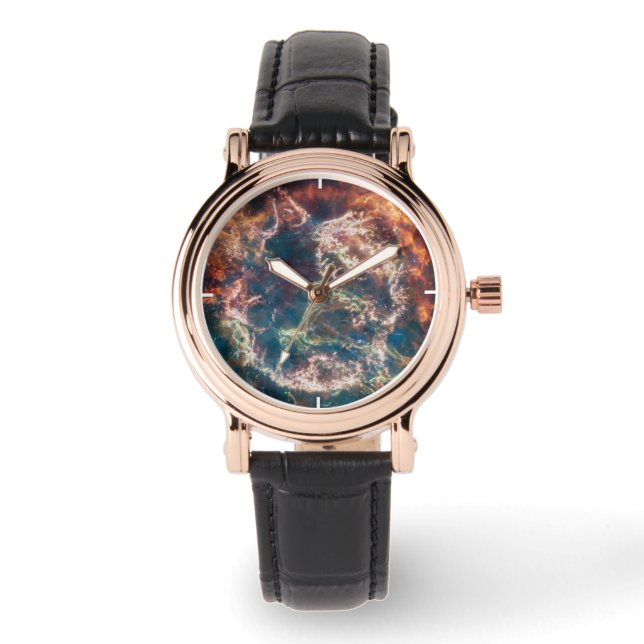 Supernovaresten Cassiopeia A. Horloge (Voorkant)