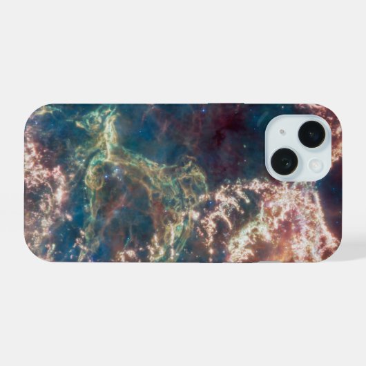 Supernovaresten Cassiopeia A. iPhone 15 Case (Achterkant horizontaal)