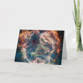 Supernovaresten Cassiopeia A. Kaart (Voorkant)