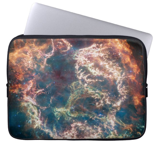 Supernovaresten Cassiopeia A. Laptop Sleeve (Voorkant)