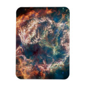 Supernovaresten Cassiopeia A. Magneet (Verticaal)