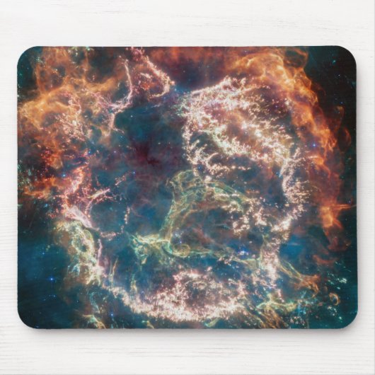 Supernovaresten Cassiopeia A. Muismat (Voorkant)