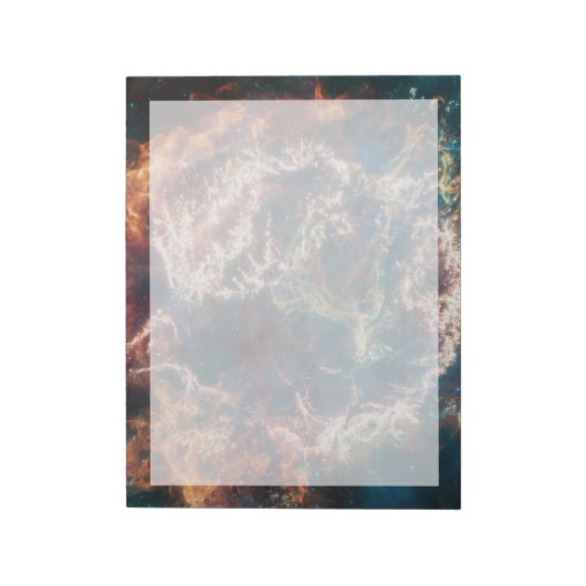 Supernovaresten Cassiopeia A. Notitieblok (Linkerzijde)