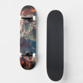 Supernovaresten Cassiopeia A. Persoonlijk Skateboard (Voorkant)