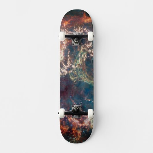Supernovaresten Cassiopeia A. Persoonlijk Skateboard (Voorkant)