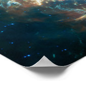 Supernovaresten Cassiopeia A. Poster (Hoek)