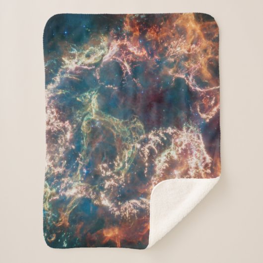 Supernovaresten Cassiopeia A. Sherpa Deken (Voorkant)