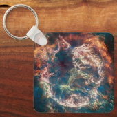 Supernovaresten Cassiopeia A. Sleutelhanger (Voorkant)