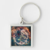 Supernovaresten Cassiopeia A. Sleutelhanger (Voorkant)
