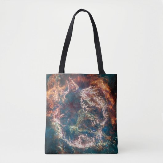 Supernovaresten Cassiopeia A. Tote Bag (Voorkant)