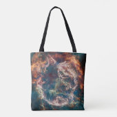 Supernovaresten Cassiopeia A. Tote Bag (Achterkant)