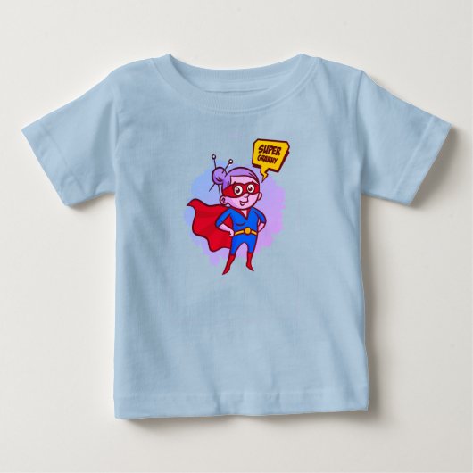 "Superoma" Baby Superman Kinder T-Shirt (Voorkant)