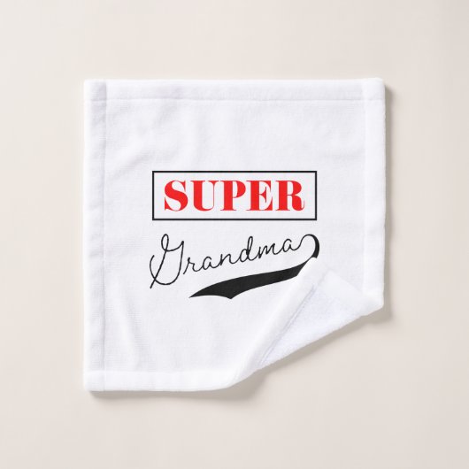Superoma Bad Handdoek (Wasdoekje)