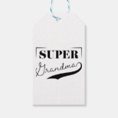 Superoma Cadeaulabel (Voorkant)