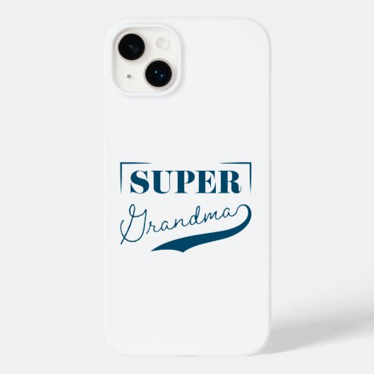 Superoma Case-Mate iPhone Case (Achterkant)