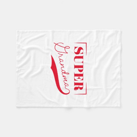 Superoma Fleece Deken (Voorkant (Horizontaal))