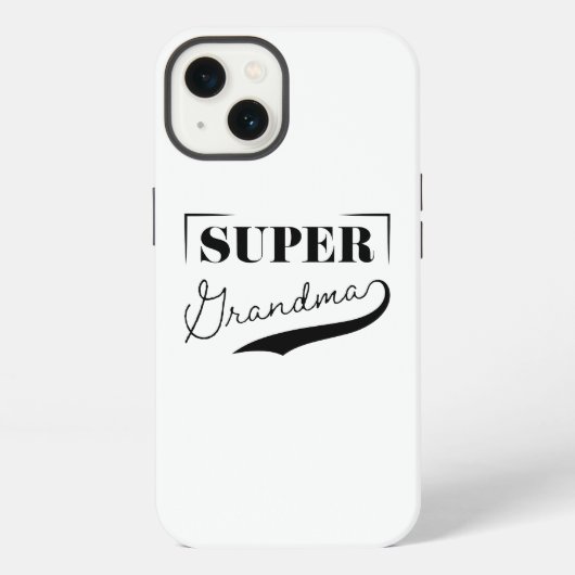 Superoma iPhone Hoesje (Achterkant)