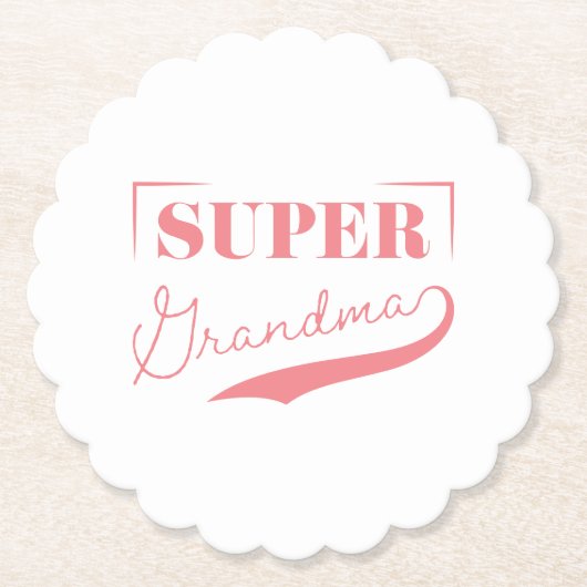 Superoma Kartonnen Onderzetters (Voorkant)