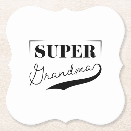 Superoma Kartonnen Onderzetters (Voorkant)