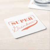 Superoma Kartonnen Onderzetters (Schuin)