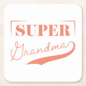 Superoma Kartonnen Onderzetters (Voorkant)