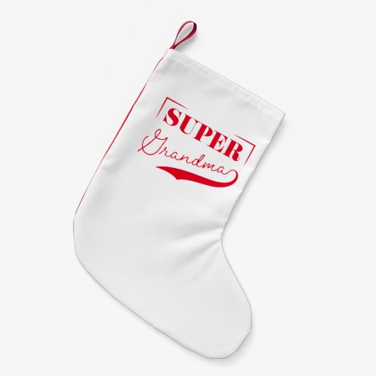 Superoma Kleine Kerstsok (Voorkant (Hangend))