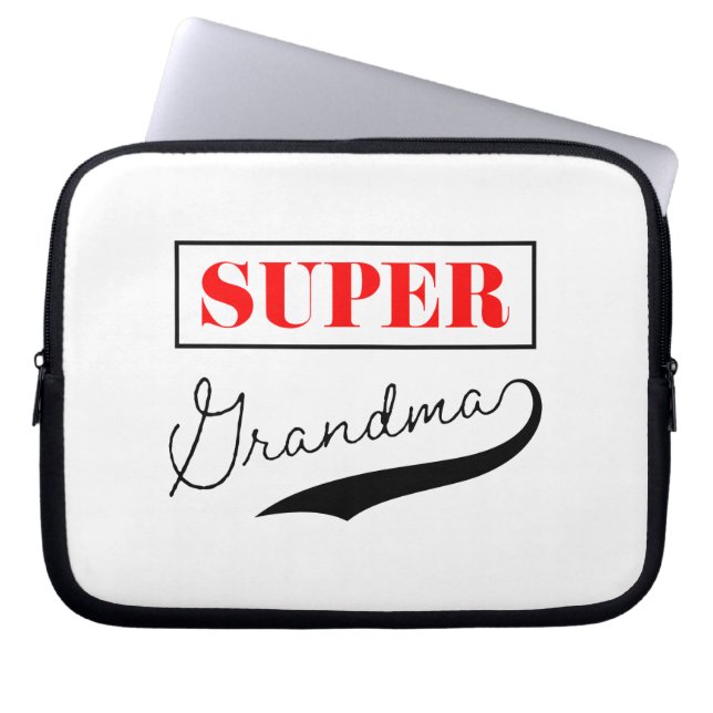 Superoma Laptop Sleeve (Voorkant)