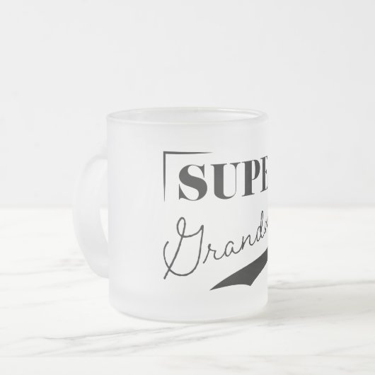 Superoma Matglas Koffiemok (Voorkant links)