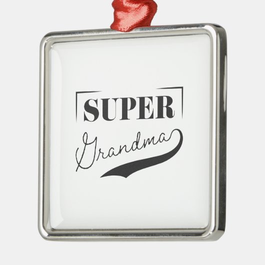 Superoma Metalen Ornament (Links)