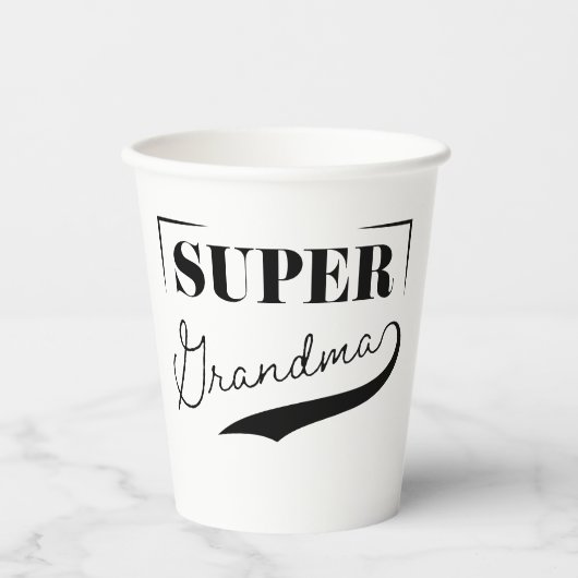 Superoma Papieren Bekers (Voorkant)