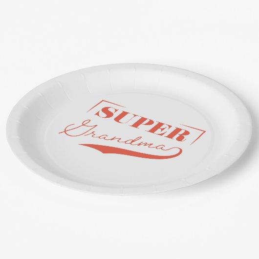 Superoma Papieren Bordje (Gekanteld)