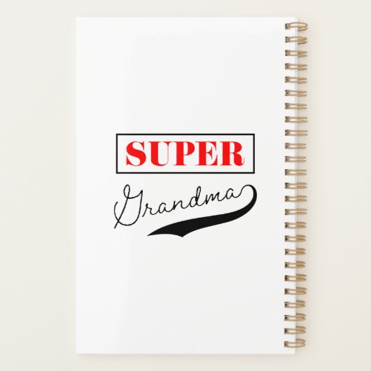 Superoma Planner (Achterkant)