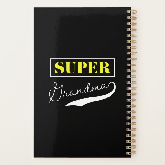 Superoma Planner (Achterkant)