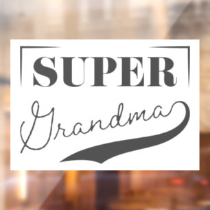 Superoma Raamsticker