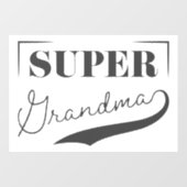 Superoma Raamsticker (Vel)