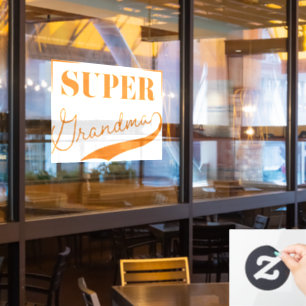 Superoma Raamsticker