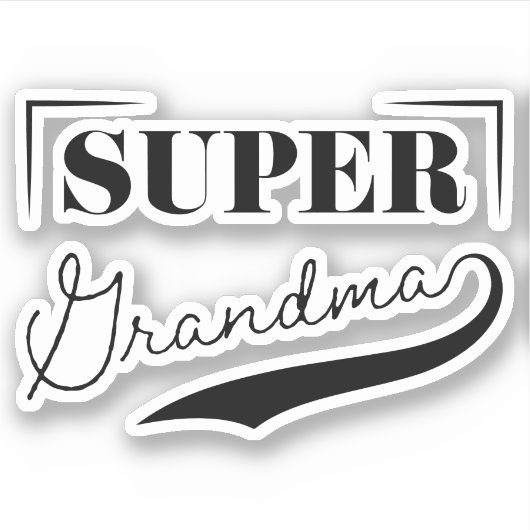 Superoma Sticker (Voorkant)