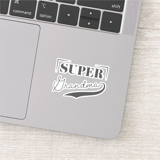 Superoma Sticker (Detail)