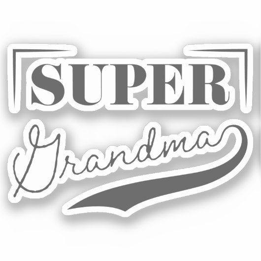 Superoma Sticker (Voorkant)