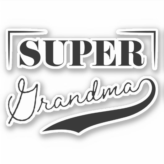 Superoma Sticker (Voorkant)