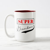 Superoma Tweekleurige Koffiemok (Links)