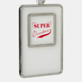 Superoma Verzilverd Omlijst Ornament (Rechts)