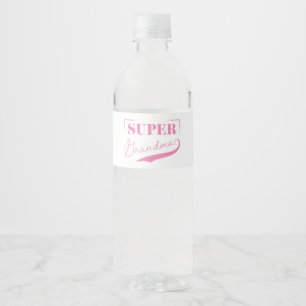 Superoma Waterfles Etiket