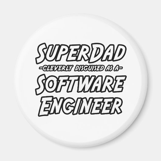 SuperPap... software engineer Magneet (Voorkant)